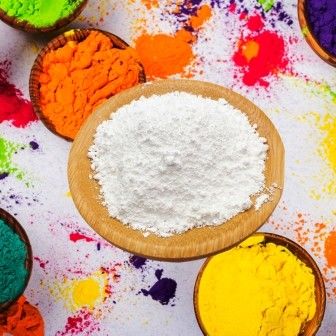 90% Baso4 बेरियम सल्फेट वर्णक अच्छा प्रवाह गुण बाराइट पाउडर