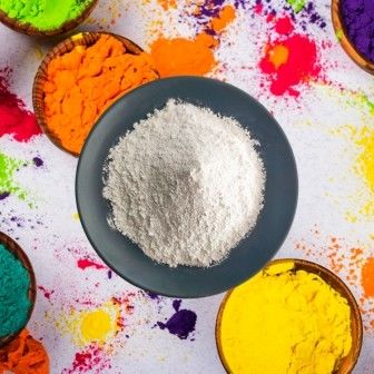 उच्च सामग्री 97.8% प्राकृतिक बेरियम सल्फेट बासो 4 रासायनिक 96% सफेदी