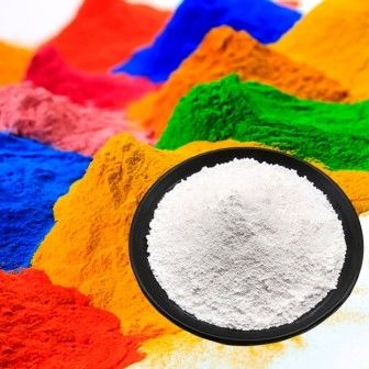 मजबूत रंग क्षमता बेरियम सल्फेट पाउडर उच्च सामग्री 97.8% BaSO4